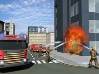 Fire Fighter Truck Driver Real Hero 3D Simulator screenshot, image №919252 - RAWG