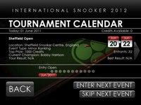 International Snooker 2012 screenshot, image №58285 - RAWG