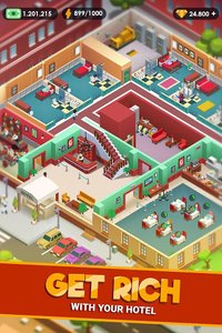 Hotel Empire Tycoon - Idle Game Manager Simulator screenshot, image №2257977 - RAWG