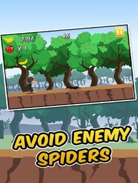 Banana Monkey Run - Crazy Spider Jump Minion Fun Rush screenshot, image №952934 - RAWG