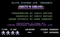 Ghosts 'n Goblins (1985) screenshot, image №735872 - RAWG