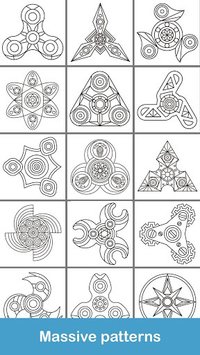 Fidget Spinner Coloring Books screenshot, image №1380763 - RAWG