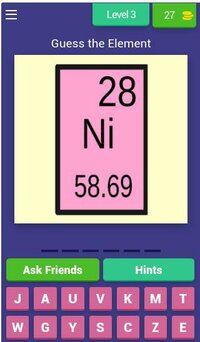 The Periodic Table Quiz Free screenshot, image №2508894 - RAWG