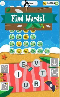 Word Island - Anagram - Word Puzzle Game screenshot, image №1901894 - RAWG