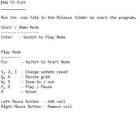 Conway's Game of Life Algorithm Demo screenshot, image №2149158 - RAWG