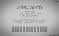 Array.Sort(); screenshot, image №2114028 - RAWG