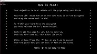 Angry Birds (itch) (liam_tingle) screenshot, image №1894798 - RAWG
