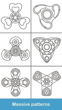 Fidget Spinner Coloring Books screenshot, image №1380762 - RAWG