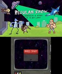 Regular Show: Mordecai and Rigby in 8-Bit Land screenshot, image №243636 - RAWG