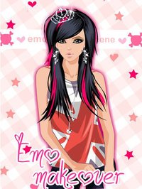 Emo Dress Up game screenshot, image №1857932 - RAWG