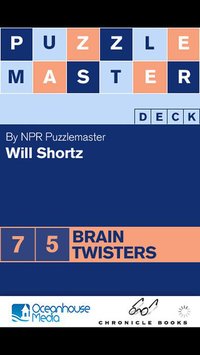 Puzzlemaster Deck - 75 Brain Twisters - Will Shortz screenshot, image №1337118 - RAWG