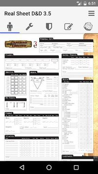 Real Sheet: D&D 3.5 + Dices screenshot, image №2104950 - RAWG