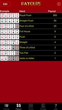 Video Poker Trainer - Jacks or Better screenshot, image №950803 - RAWG