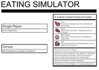 Eating Sim LD42 Edition screenshot, image №1075560 - RAWG