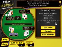 Poker for Dummies Featuring Texas Hold'Em screenshot, image №502163 - RAWG