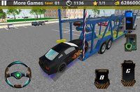 3D Car transport trailer truck screenshot, image №1421483 - RAWG