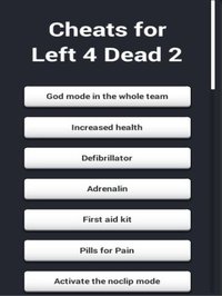 Cheats for Left for Dead 2 screenshot, image №2111758 - RAWG