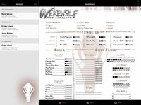 Real Sheet: NWOD Werewolf ∞ screenshot, image №2133435 - RAWG