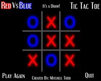 Red Vs Blue TicTacToe screenshot, image №2833096 - RAWG