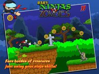Baby Ninja vs zombies - Best shoot and chop flying action for boys screenshot, image №967358 - RAWG
