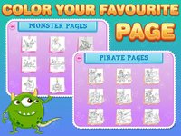 Coloring Bundle for Kids Free: Educational learning app with beautiful pages of Monsters, Pirates, Birthday and Fruits screenshot, image №1601405 - RAWG