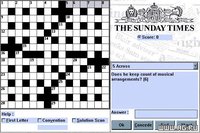 The Sunday Times Crossword Compendium screenshot, image №337068 - RAWG