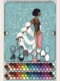 Erte Elegance Dress Up screenshot, image №1955215 - RAWG