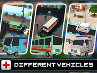 3D Blocky Moto Ambulance King - Emergency Dr Rush Road Parking Mini Game screenshot, image №889316 - RAWG