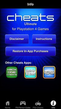 Cheats Ultimate for Playstation 4 Games - Including Complete Walkthroughs screenshot, image №1713185 - RAWG