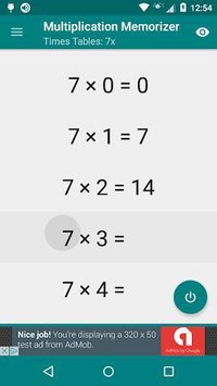 Multiplication Memorizer screenshot, image №1581071 - RAWG