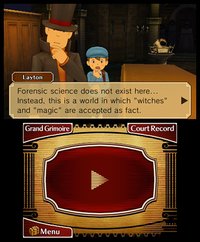 Professor Layton vs. Phoenix Wright: Ace Attorney screenshot, image №781512 - RAWG