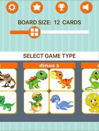 Dinosaur Memory Games for Kids screenshot, image №2488279 - RAWG