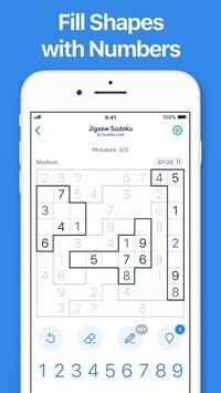 Jigsaw Sudoku by Sudoku.com screenshot, image №2649393 - RAWG
