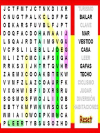 Spanish Word Search - Language - 10 Levels screenshot, image №1795953 - RAWG