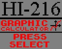 HI-216 GRAPHIC CALCULATOR screenshot, image №3649999 - RAWG