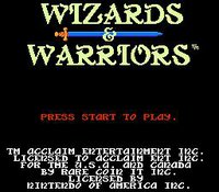 Wizards & Warriors (1987) screenshot, image №738721 - RAWG