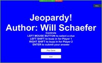 Will Schaefer Tuesday Jeopardy Clues screenshot, image №2366169 - RAWG