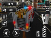 Fire truck emergency rescue 3D simulator free 2016 screenshot, image №1987331 - RAWG