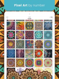 Kaleidoscope Pixel Art Mandala screenshot, image №1768983 - RAWG