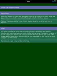 Scorpion Solitaire V2 screenshot, image №1889632 - RAWG