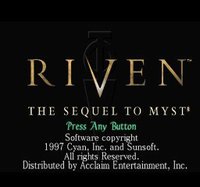 Riven: The Sequel to Myst screenshot, image №764097 - RAWG