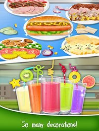 School Lunch Food - Hot Dog, Tator Tots & Juice screenshot, image №1588496 - RAWG