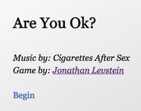 Are You Ok? screenshot, image №1106063 - RAWG