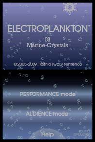 Electroplankton Marine-Crystals screenshot, image №246839 - RAWG