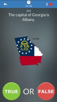 USA States and Capitals Quiz screenshot, image №2928312 - RAWG