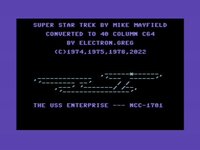 Super Star Trek (C64) screenshot, image №3198394 - RAWG