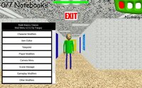 Guide to Baldi's Basics Mod Menu screenshot, image №2912419 - RAWG