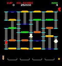 BurgerTime (1982) screenshot, image №726670 - RAWG