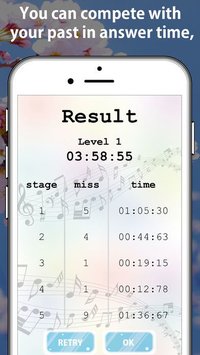 Answer the scale from the sound of a piano. screenshot, image №1751601 - RAWG