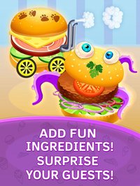 Burger Chef. Kitchen Game for Toddlers. Premium screenshot, image №1684191 - RAWG
